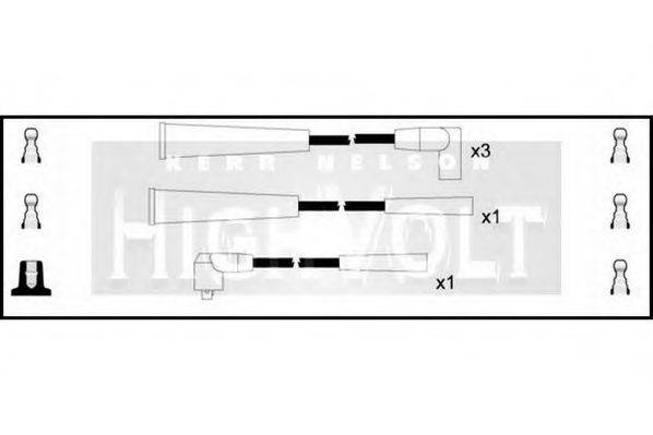 STANDARD OEF003 Комплект дротів запалювання