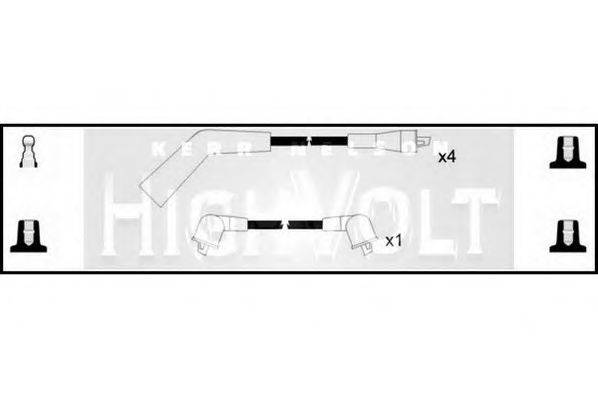 STANDARD OEF377 Комплект дротів запалювання