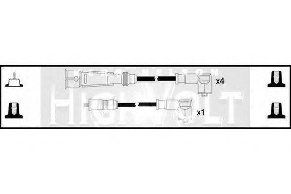 STANDARD OEF879 Комплект дротів запалювання