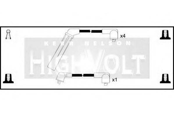 STANDARD OEF303 Комплект дротів запалювання