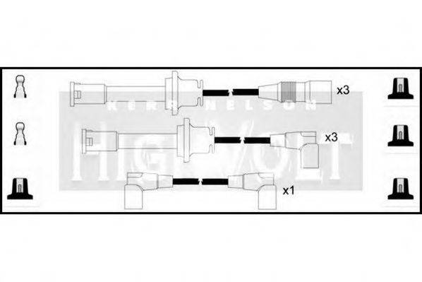 STANDARD OEF960 Комплект дротів запалювання