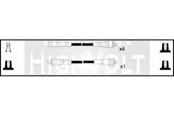 STANDARD OEF941 Комплект дротів запалювання