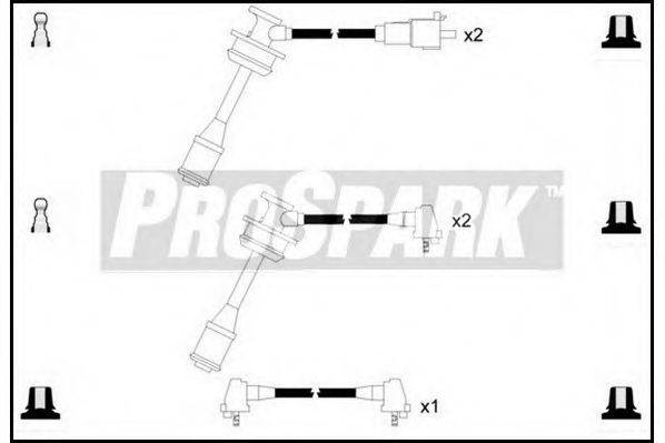 STANDARD OES1131 Комплект дротів запалювання