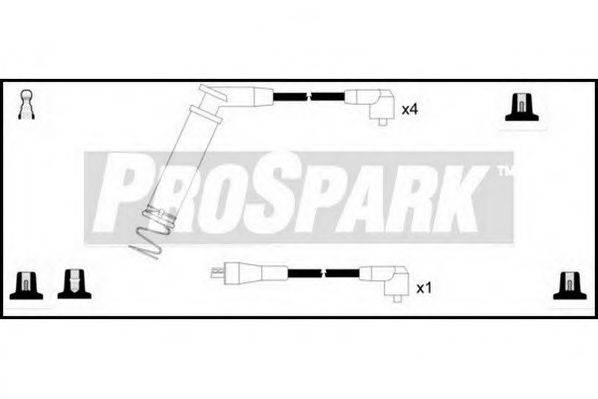 STANDARD OES461 Комплект дротів запалювання