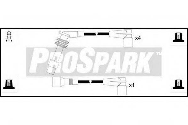 STANDARD OES648 Комплект дротів запалювання