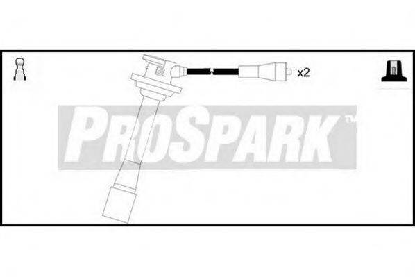 STANDARD OES787 Комплект дротів запалювання