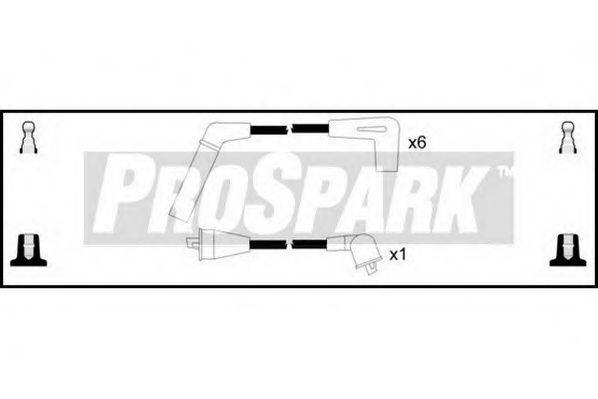 STANDARD OES810 Комплект дротів запалювання