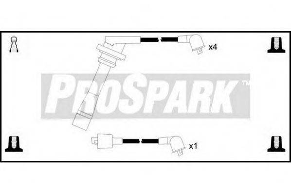 STANDARD OES909 Комплект дротів запалювання