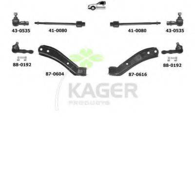 KAGER 800621 Підвіска колеса