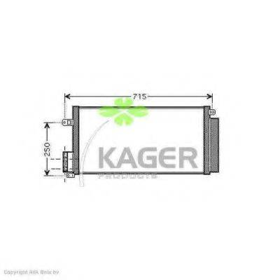 KAGER 946006 Конденсатор, кондиціонер