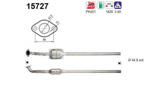 AS 15727 Каталізатор