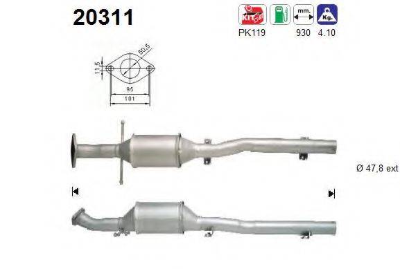 AS 20311 Каталізатор