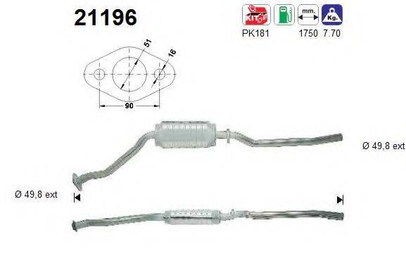 AS 21196 Каталізатор