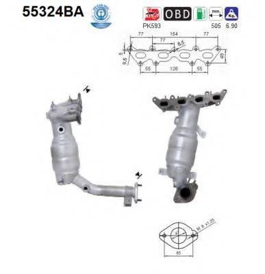 AS 55324BA Каталізатор