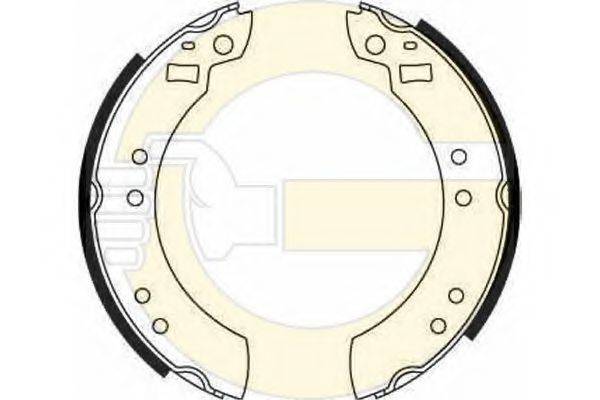 GIRLING 5161241 Комплект гальмівних колодок