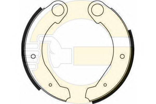 GIRLING 5180539 Комплект гальмівних колодок