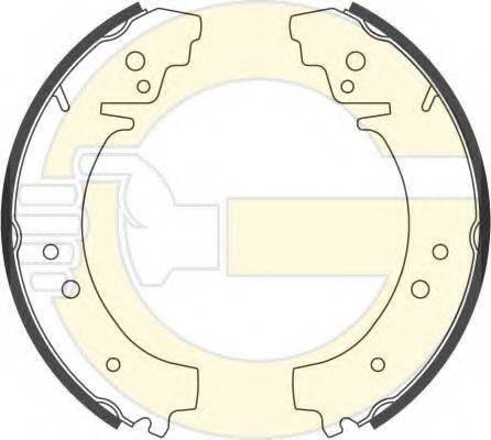 GIRLING 5182229 Комплект гальмівних колодок