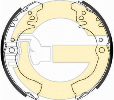 GIRLING 5182839 Комплект гальмівних колодок