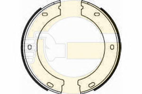 GIRLING 5185472 Комплект гальмівних колодок, стоянкова гальмівна система
