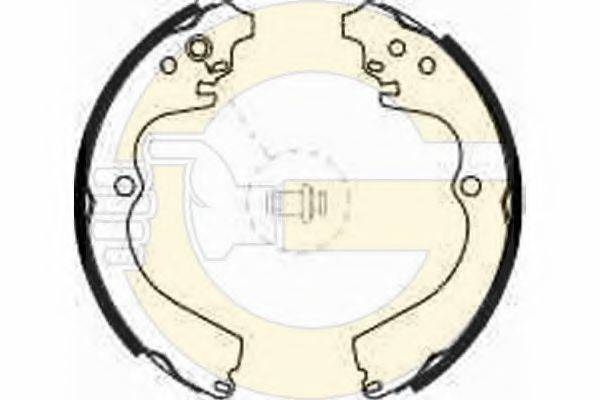GIRLING 5185849 Комплект гальмівних колодок