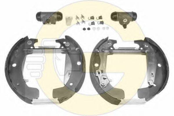 GIRLING 5310243 Комплект гальмівних колодок