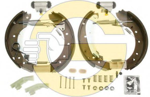 GIRLING 5312621 Комплект гальмівних колодок