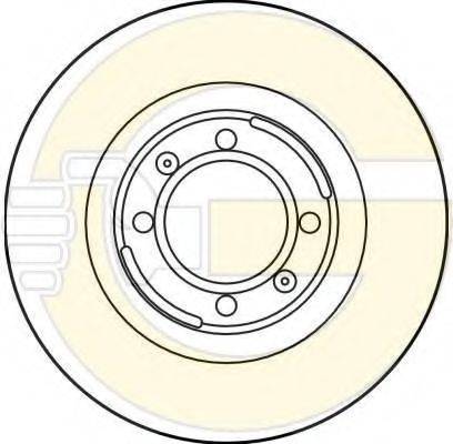 GIRLING 6017053 гальмівний диск