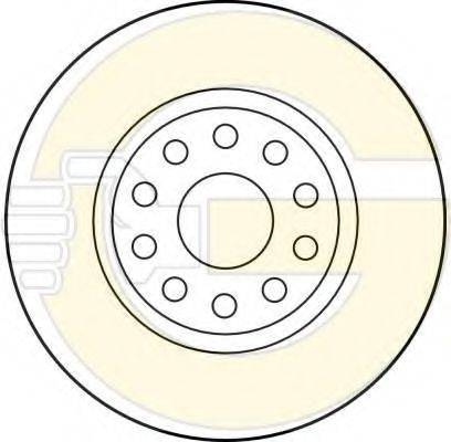 GIRLING 6027611 гальмівний диск