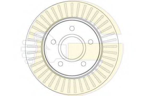 GIRLING 6062535 гальмівний диск