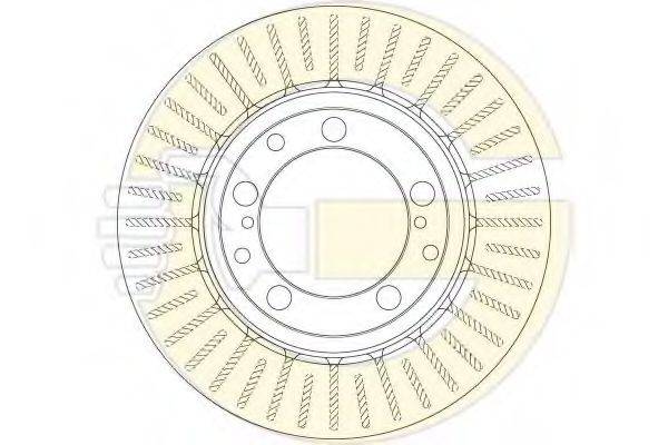 GIRLING 6063362 гальмівний диск