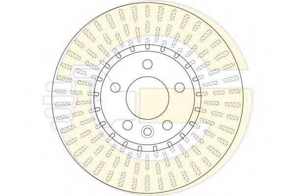 GIRLING 6064995 гальмівний диск