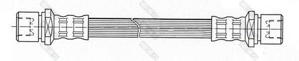 GIRLING 9001403 Гальмівний шланг