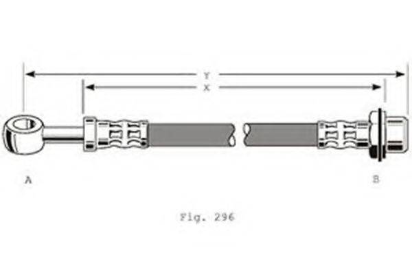 GIRLING 9004193 Гальмівний шланг