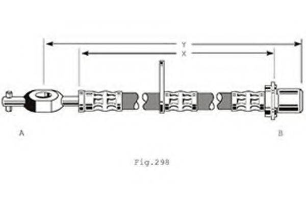 GIRLING 9004202 Гальмівний шланг