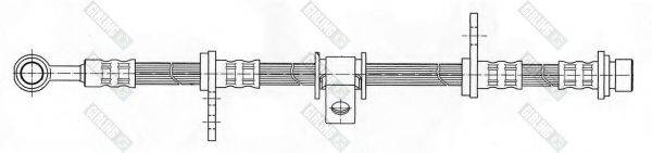 GIRLING 9004404 Гальмівний шланг