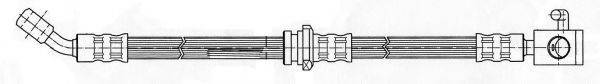 KAWE 511689 Гальмівний шланг