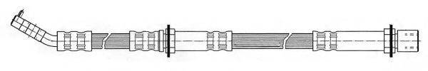 KAWE 511690 Гальмівний шланг