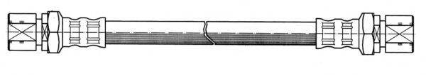 KAWE 511699 Гальмівний шланг