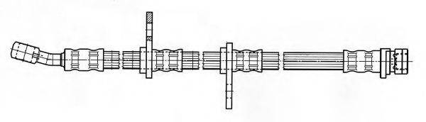 KAWE 512214 Гальмівний шланг