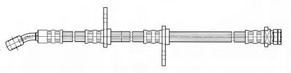 KAWE 512252 Гальмівний шланг