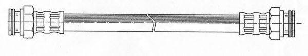 KAWE 510039 Гальмівний шланг