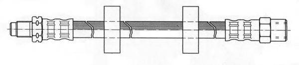 KAWE 510454 Гальмівний шланг