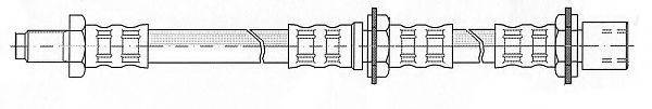 KAWE 510627 Гальмівний шланг