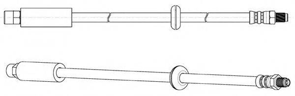 KAWE 510762 Гальмівний шланг