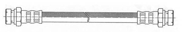 KAWE 510791 Гальмівний шланг