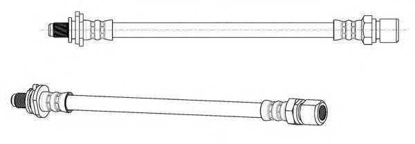 KAWE 511044 Гальмівний шланг