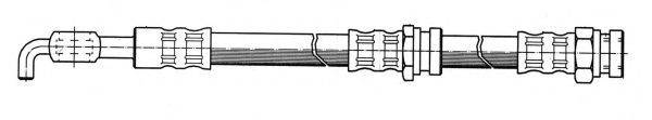 KAWE 511109 Гальмівний шланг