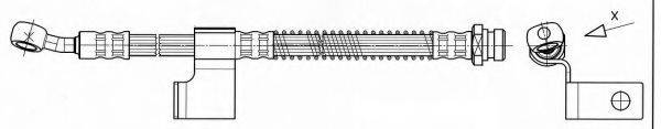 KAWE 512294 Гальмівний шланг