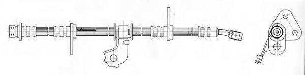 KAWE 512463 Гальмівний шланг