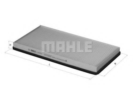 MAHLE ORIGINAL LA353 Фільтр, повітря у внутрішньому просторі